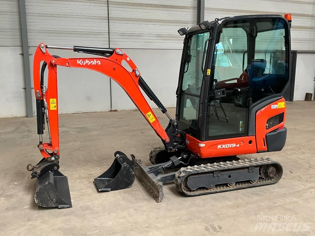 Kubota KX 019-4 Mini bagri <7t