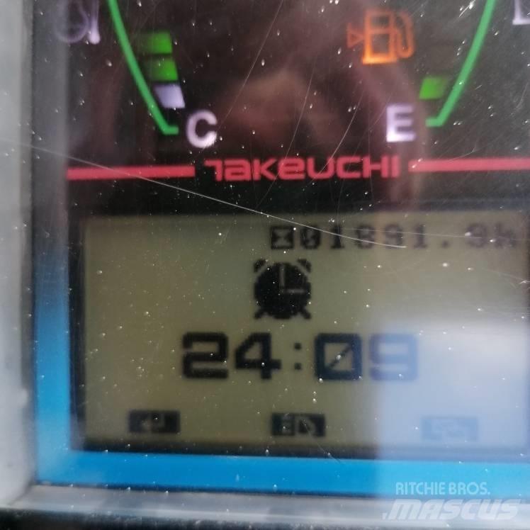 Takeuchi TB216 Mini bagri <7t