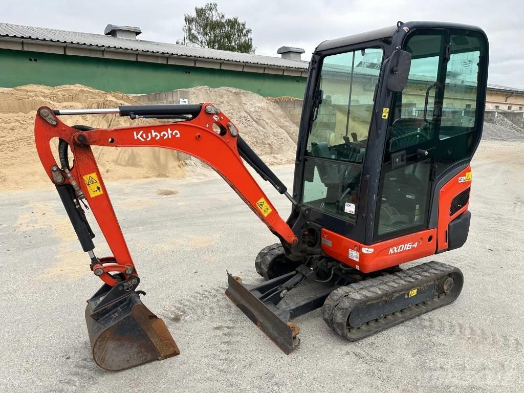 Kubota KX 016-4 Mini bagri <7t
