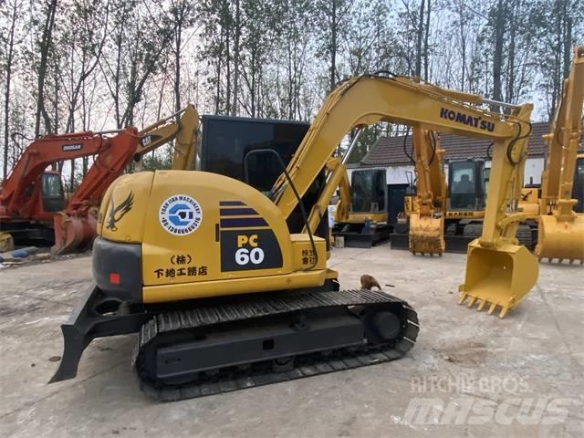 Komatsu PC 60 Mini bagri <7t