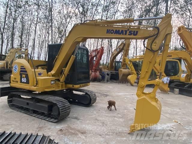 Komatsu PC 60 Mini bagri <7t