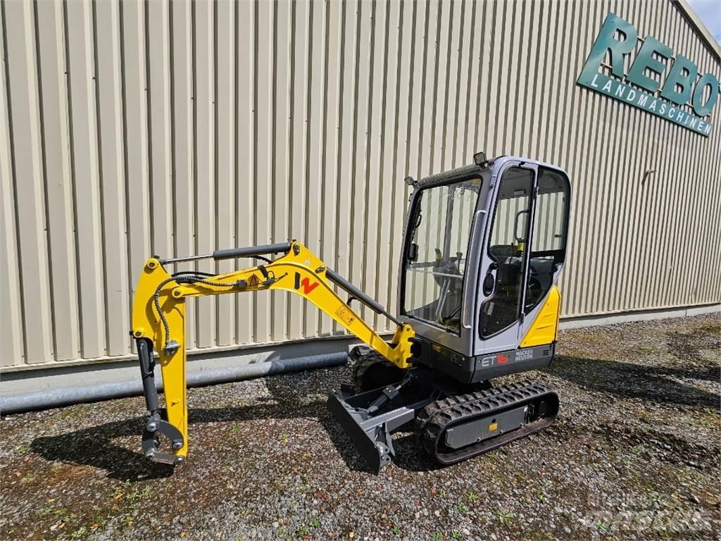 Wacker ET 16 Mini bagri <7t
