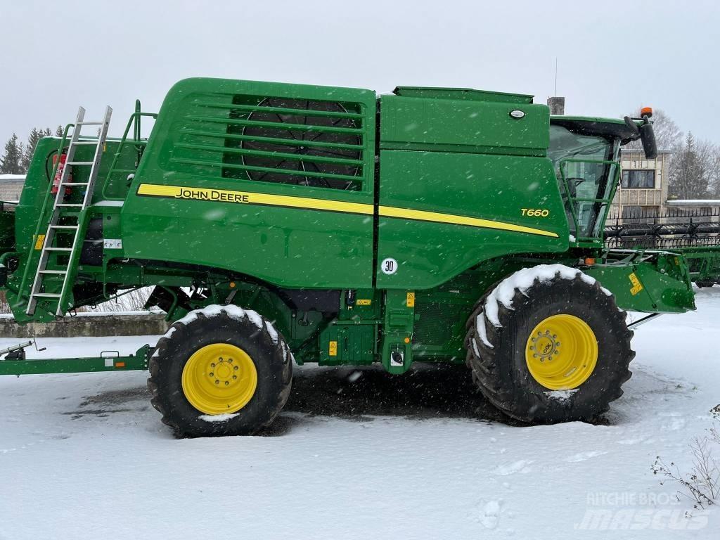 John Deere T 660 Kombajni