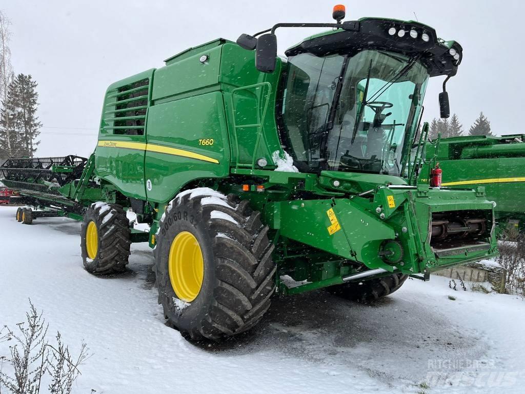 John Deere T 660 Kombajni