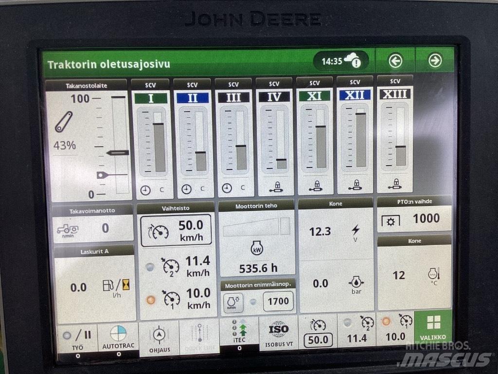John Deere 6155R Traktorji