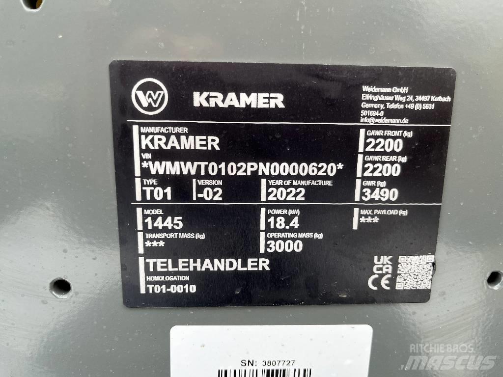 Kramer 1445 Teleskopski kolesni nakladalci