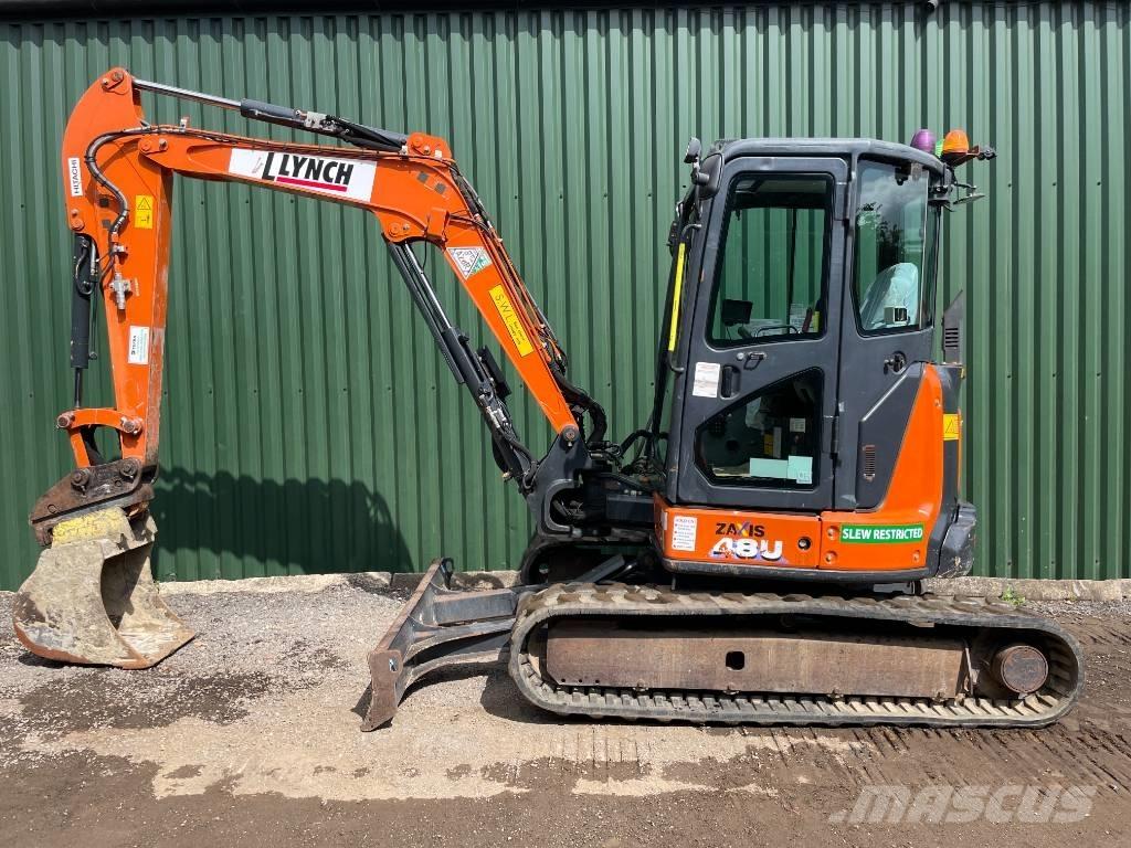 Hitachi ZX 48 U-6 Mini bagri <7t