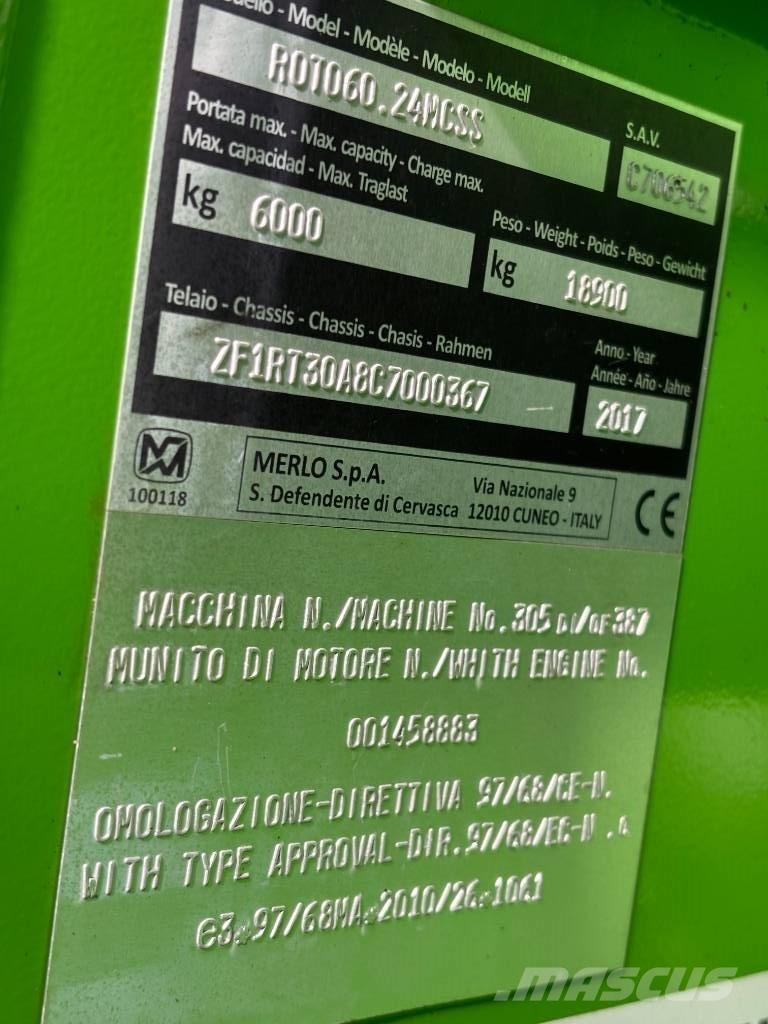 Merlo Roto 60.24 Teleskopski viličarji