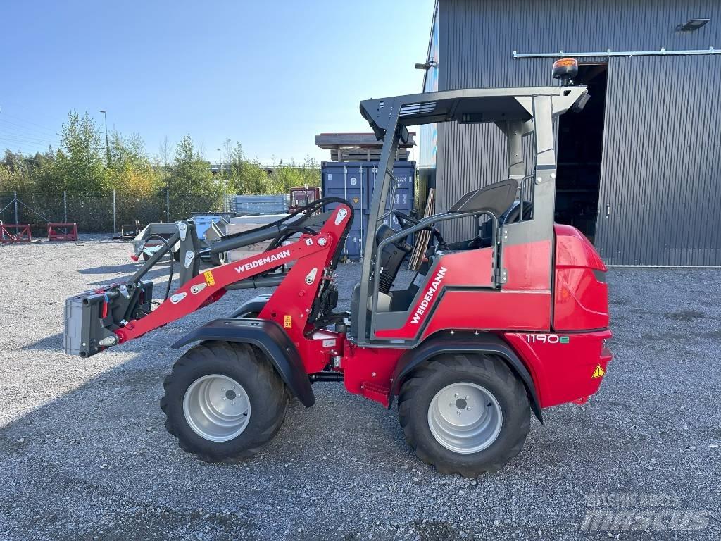 Weidemann 1190 e Skid steer mini nakladalci
