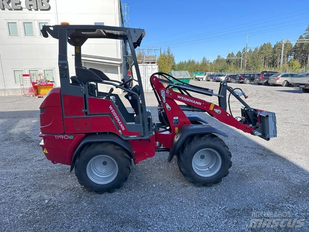 Weidemann 1190 e Skid steer mini nakladalci