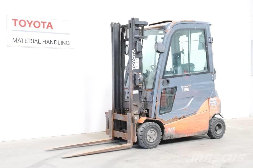 Toyota 8FBM18T Električni viličarji