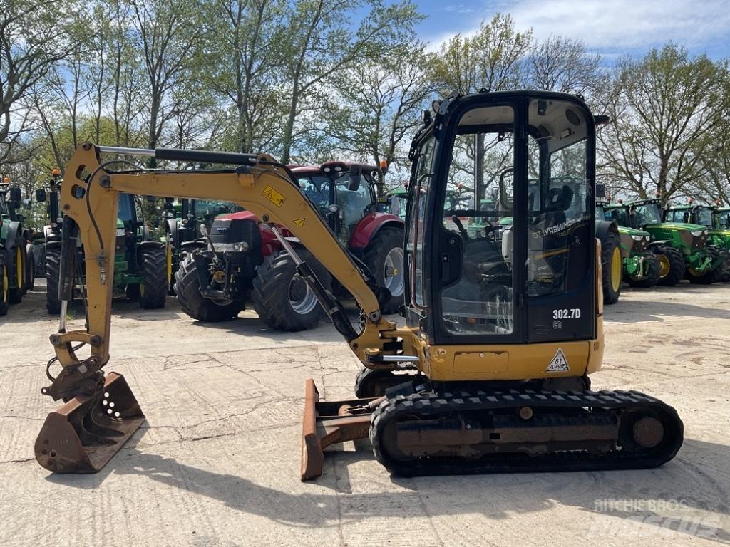 CAT 302.7 D CR Mini bagri <7t