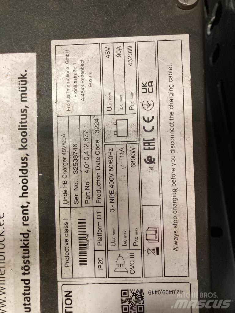 Linde R14/1120 Viličarji s pomičnim teleskopom