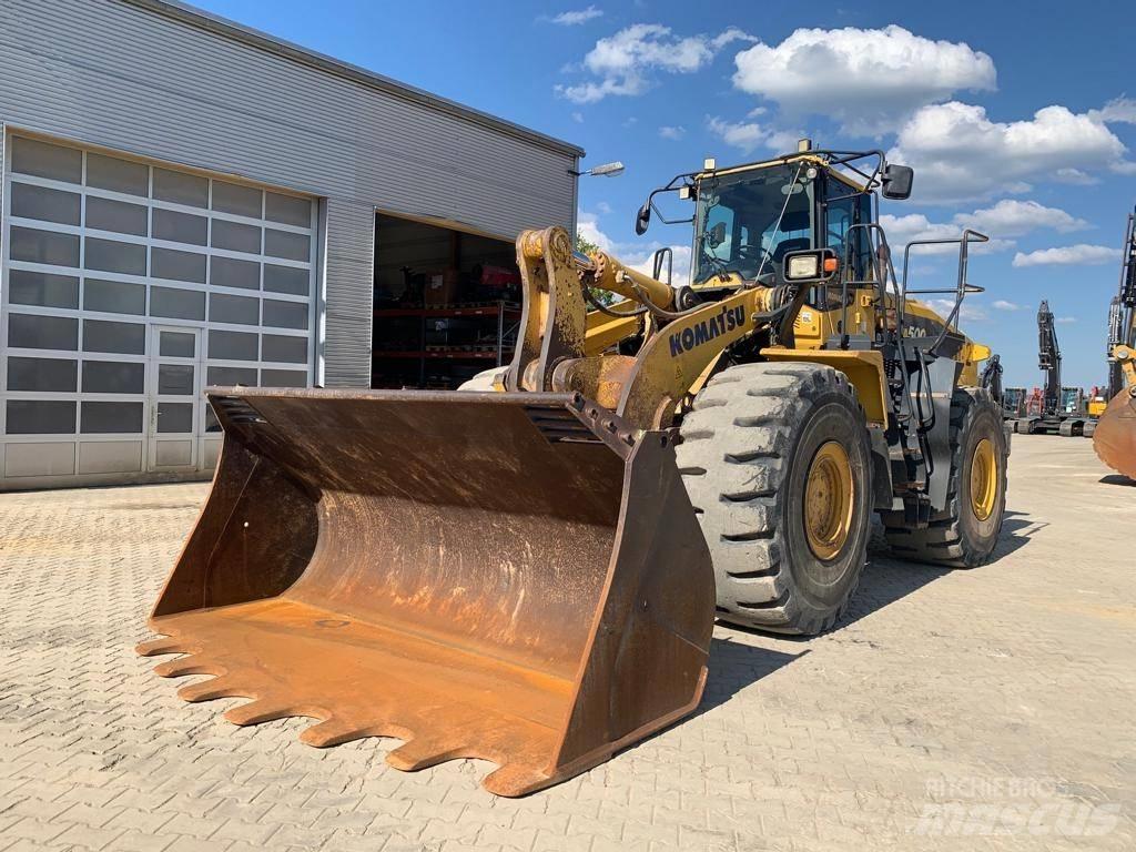 Komatsu WA 500-7 Kolesni nakladalci