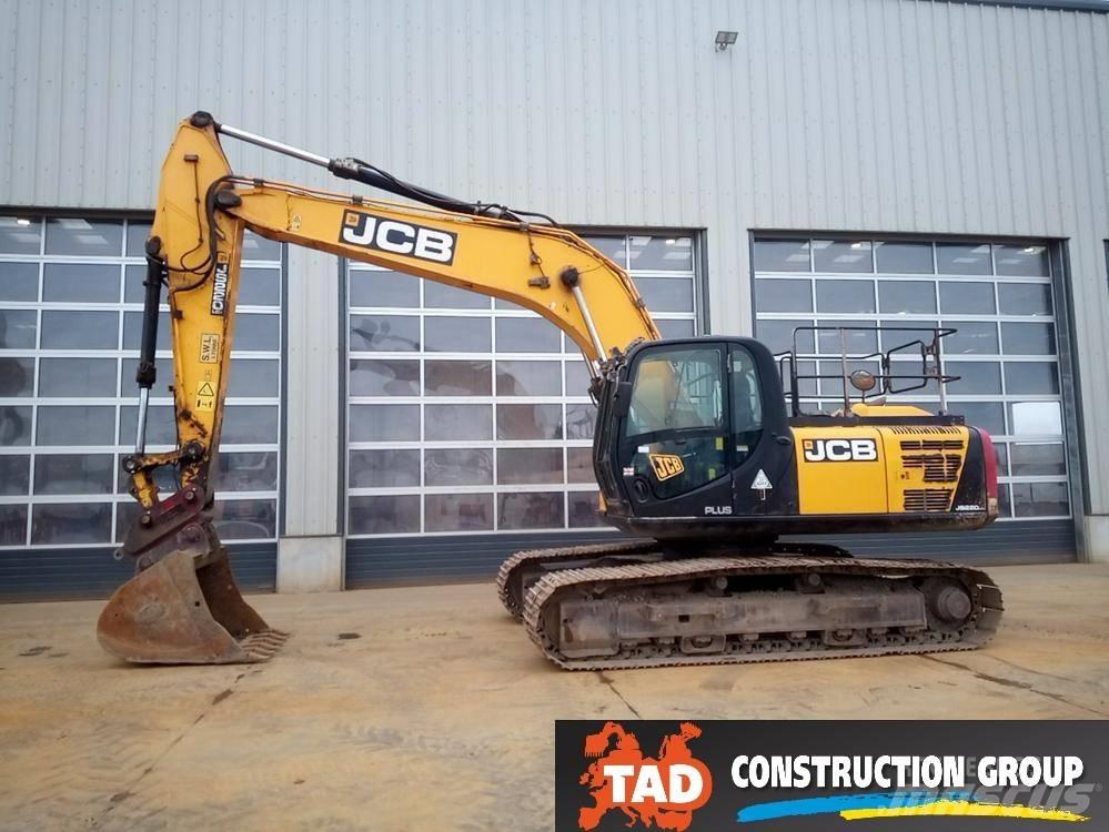 JCB JS 220 LC Bagri goseničarji