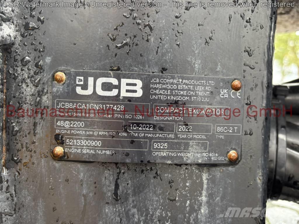 JCB 86C-2 TAB -Demo- Midi bagri 7t – 12t