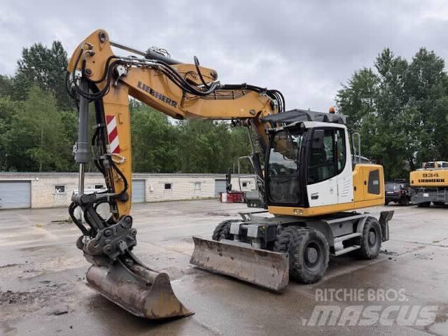 Liebherr A 916 Bagri na kolesih