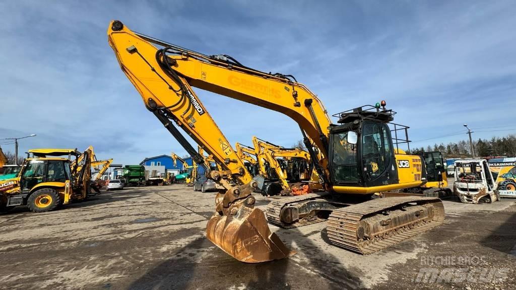 JCB JS 220 LC Bagri goseničarji