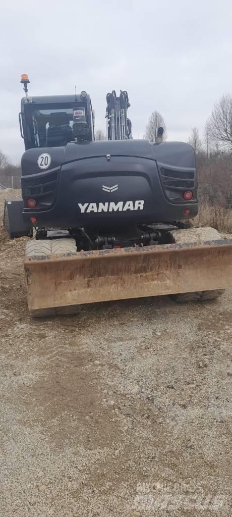Yanmar B 110 W Bagri na kolesih