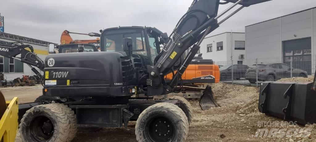 Yanmar B 110 W Bagri na kolesih