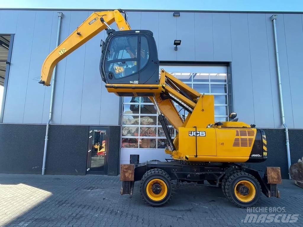 JCB JS20MH T4 Bagri za prekladanje primarnih/sekundarnih surovin