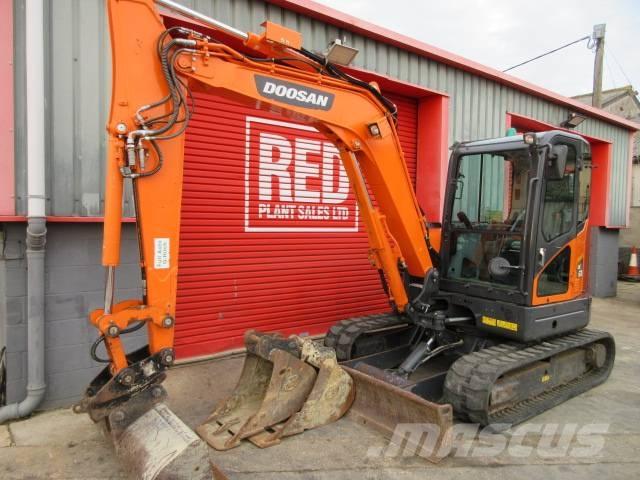 Doosan DX 63-3 Mini bagri <7t