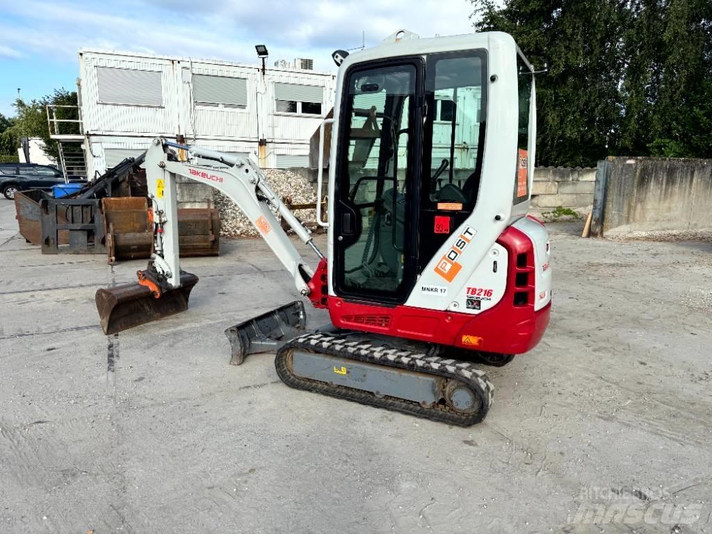 Takeuchi TB 216 Mini bagri <7t