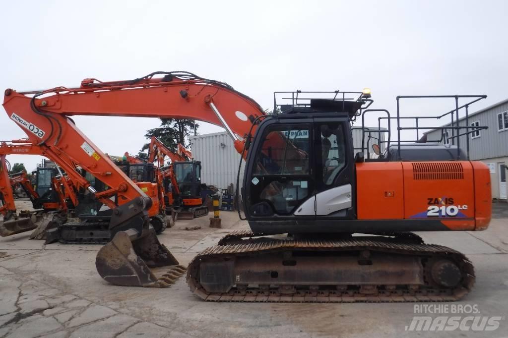 Hitachi ZX 210 LC-6 Bagri goseničarji