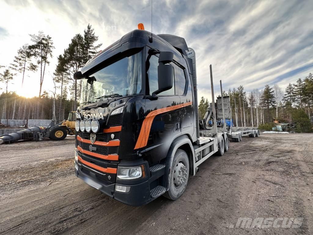 Scania R 650 Ekipage Tovornjaki za hlode