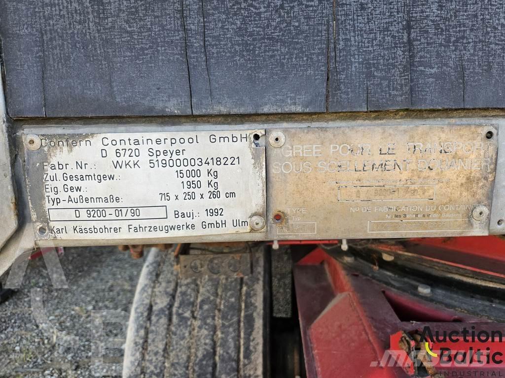 Krone AZ Plato/keson prikolice