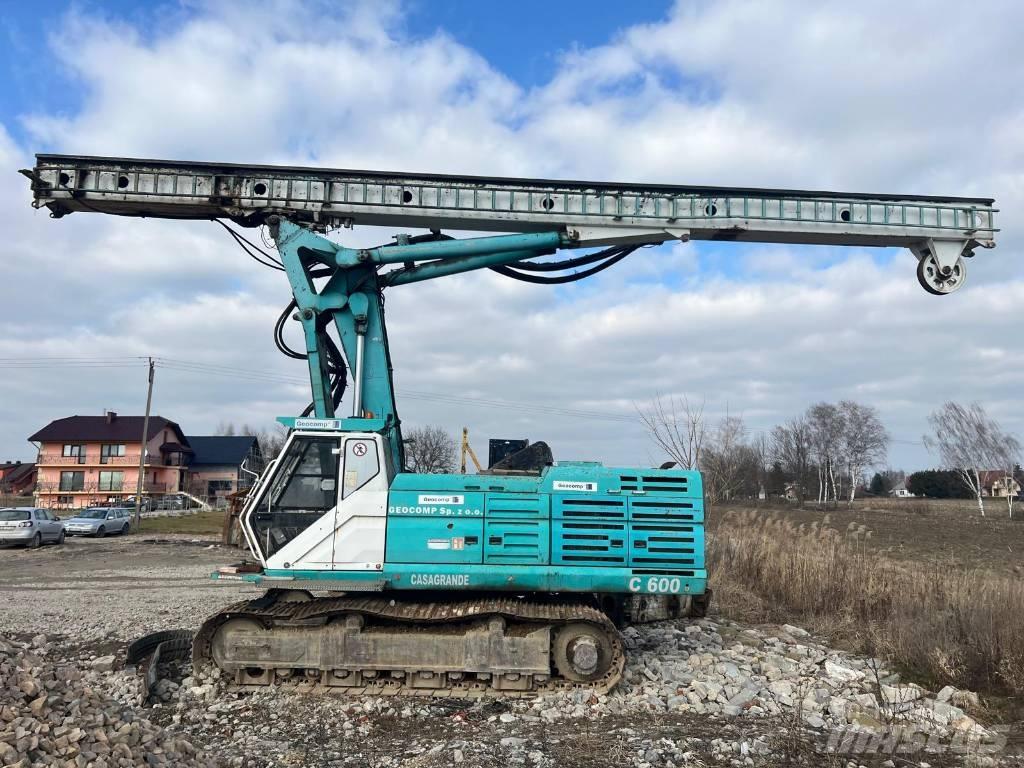 Casagrande C600 Stroji za zabijanje stebrov - pilotov