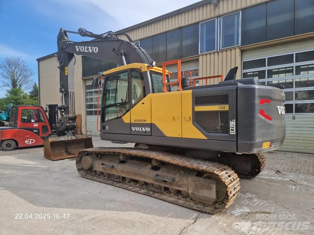 Volvo EC220EL Bagri goseničarji