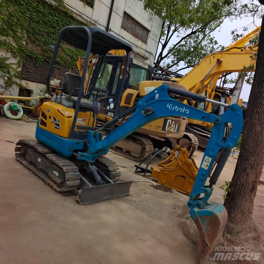 Kubota U 15 Mini bagri <7t