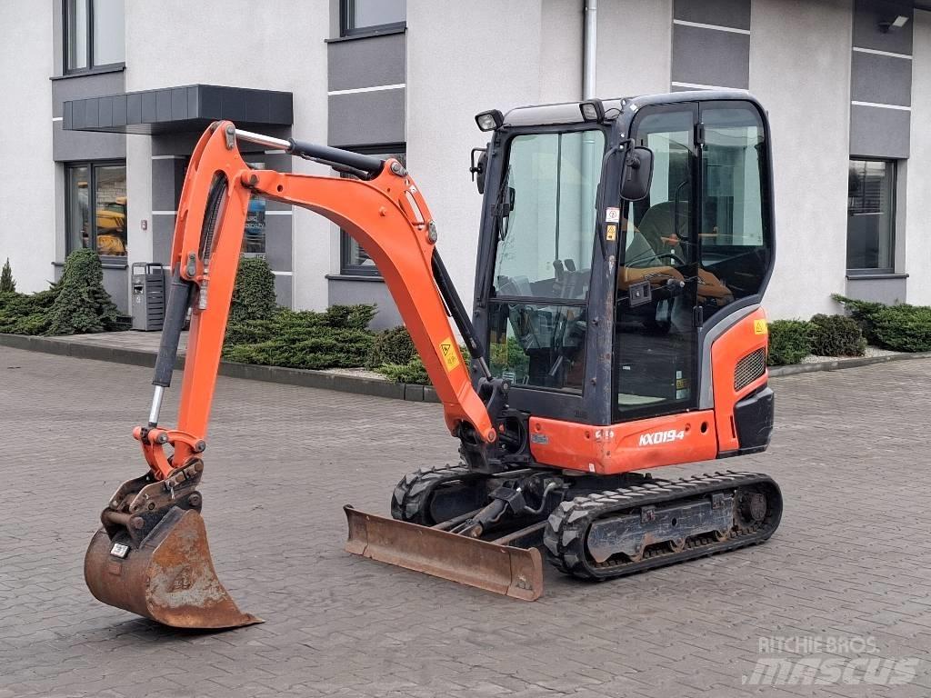 Kubota KX 019-4 Mini bagri <7t