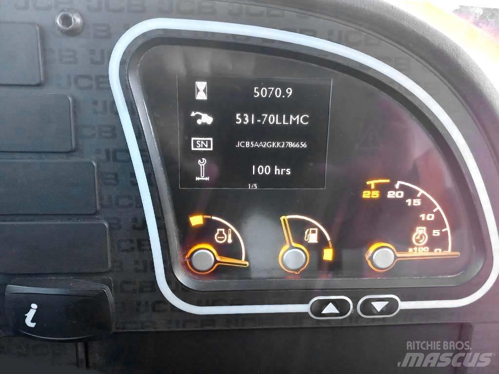 JCB 531-70 Kmetijski teleskopski nakladalci
