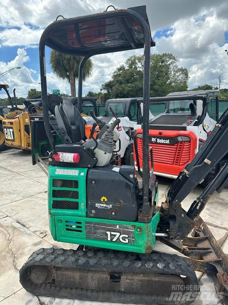 John Deere 17G Mini bagri <7t