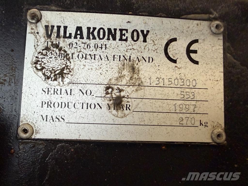 Vila Hiekoitin Priključki za kompaktni traktor