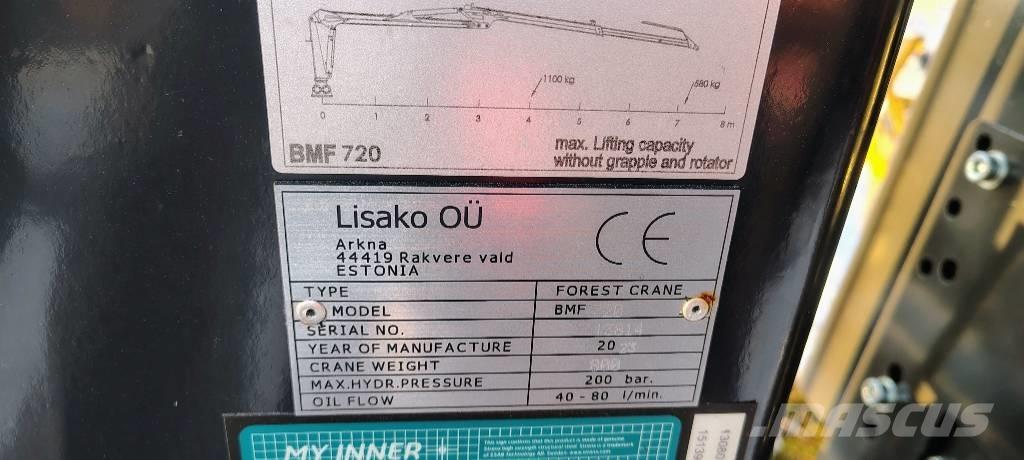 BMF BMF 720 11T1 PRO Gozdarske prikolice