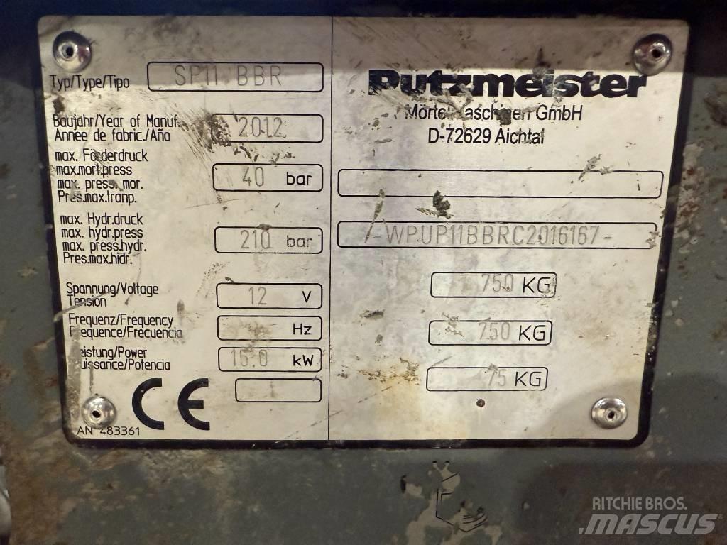 Putzmeister SP 11 Mešalec betona / malte