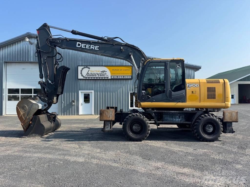 John Deere 190 DW Bagri na kolesih