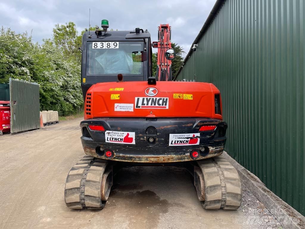 Kubota KX 080-4 Midi bagri 7t – 12t