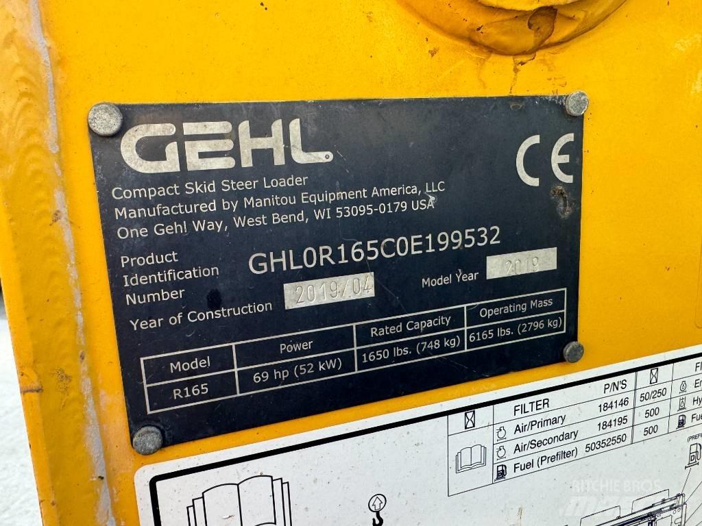 Gehl R 165 Skid steer mini nakladalci