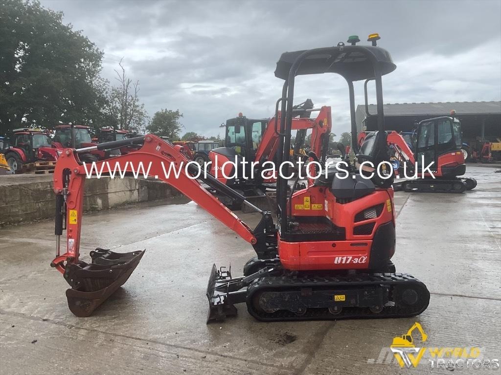 Kubota U 17-3 Mini bagri <7t
