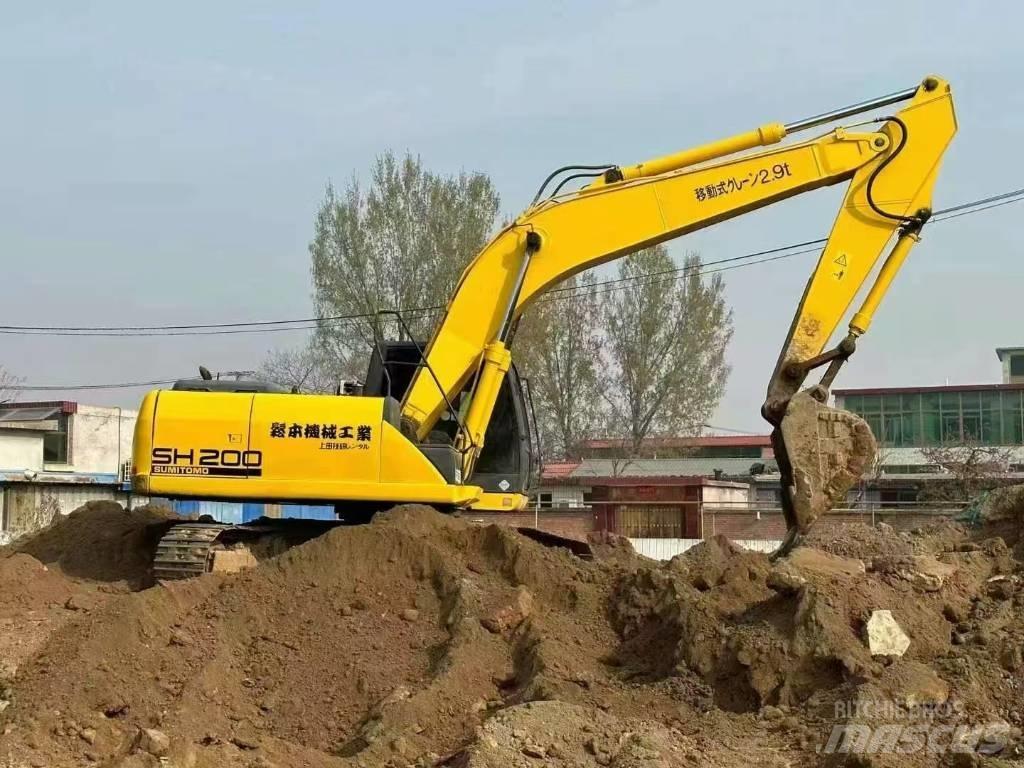 Sumitomo SH200 Bagri goseničarji