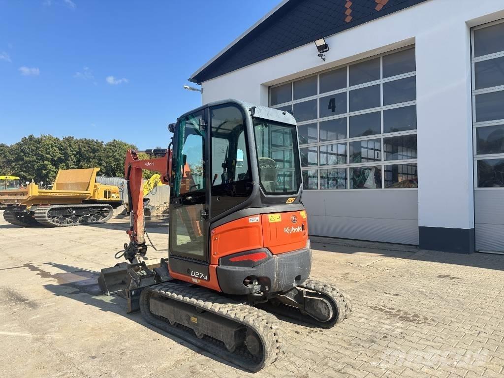 Kubota U 27-4 Mini bagri <7t
