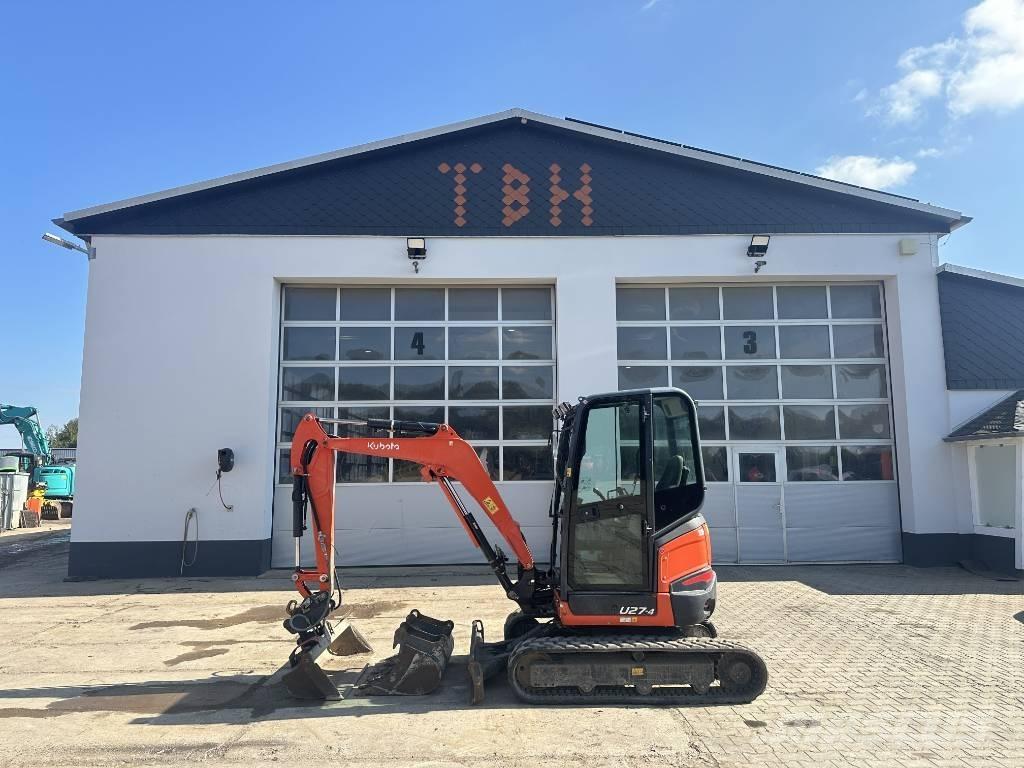 Kubota U 27-4 Mini bagri <7t