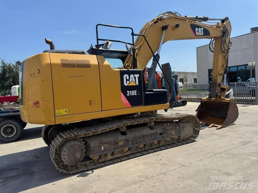 CAT 318E Bagri goseničarji