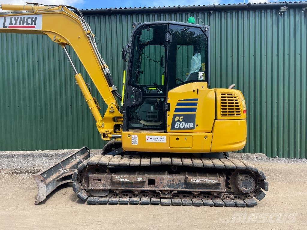 Komatsu PC 80 MR-5E0 Midi bagri 7t – 12t