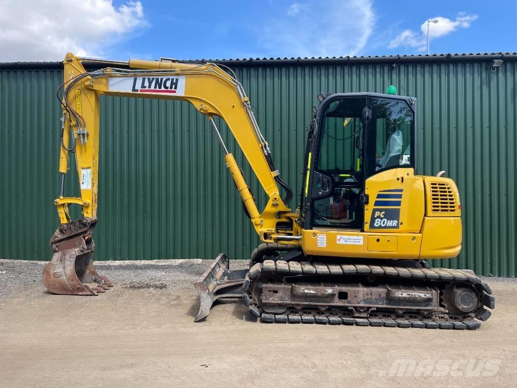 Komatsu PC 80 MR-5E0 Midi bagri 7t – 12t