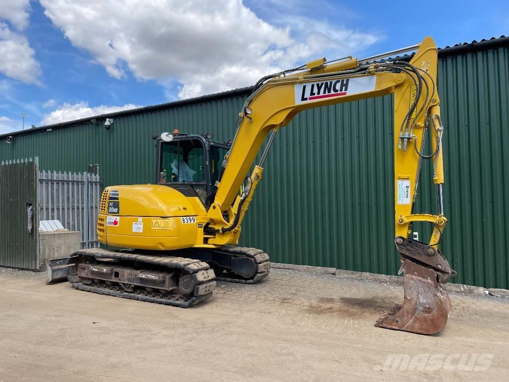 Komatsu PC 80 MR-5E0 Midi bagri 7t – 12t